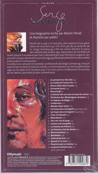 CD/Caja Serge Gainsbourg: Serge Gainsbourg 1958-1962