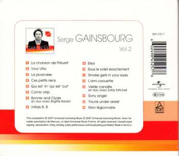 CD Serge Gainsbourg: Serge Gainsbourg Vol. 2