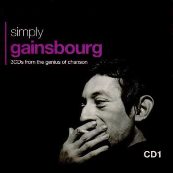 3CD/Caja Serge Gainsbourg: Simply Gainsbourg (3 CDs From The Genius Of Chanson)