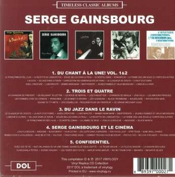 5CD/Caja Serge Gainsbourg: Timeless Classic Albums