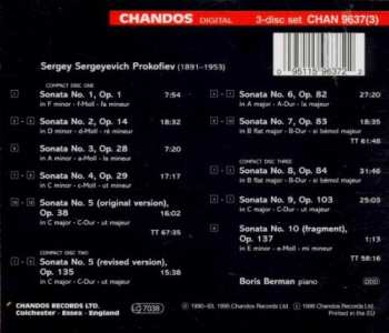 3CD/Caja Sergei Prokofiev: Complete Piano Sonatas
