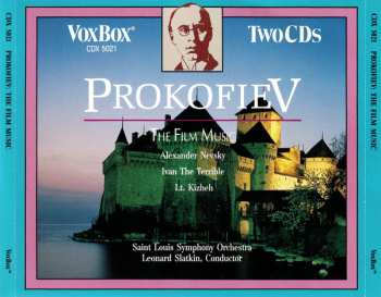 2CD/Caja Sergei Prokofiev: The Film Music: Alexander Nevsky;  Ivan The Terrible; Lt. Kizheh