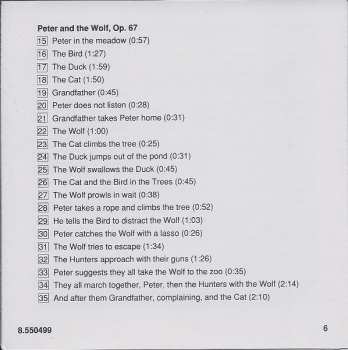 CD Sergei Prokofiev: Peter And The Wolf / The Young Person's Guide To The Orchestra / Carnival Of The Animals