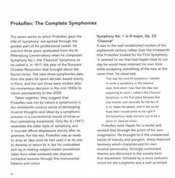 4CD/Caja Sergei Prokofiev: The Complete Symphonies
