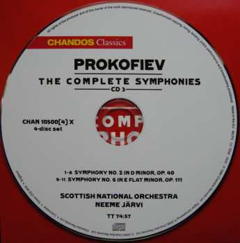 4CD/Caja Sergei Prokofiev: The Complete Symphonies