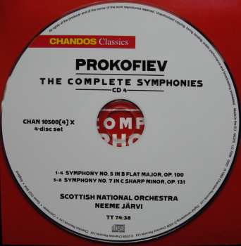 4CD/Caja Sergei Prokofiev: The Complete Symphonies
