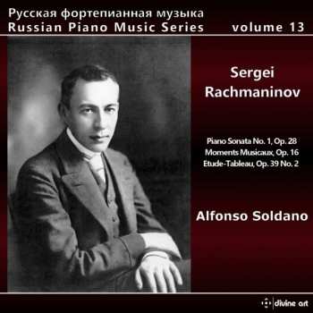 CD Sergei Vasilyevich Rachmaninoff: Russian Piano Music Series Vol. 13 - Sergei Rachmaninov