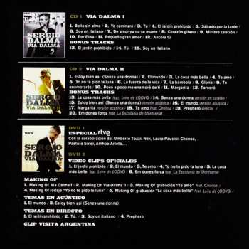 2CD/2DVD/Caja Sergio Dalma: Via Dalma