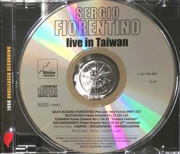 CD Sergio Fiorentino: Live In Taiwan