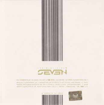 CD/Caja SE7EN: 2nd Mini Album (내가 노래를 못해도)