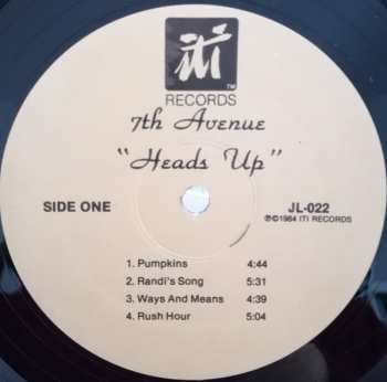 CD Seventh Avenue: Heads Up