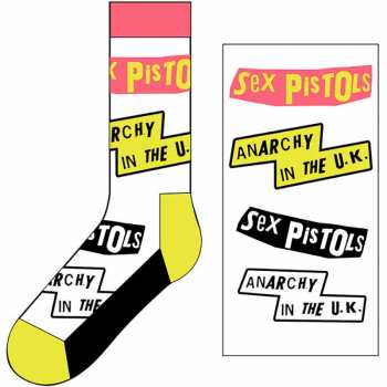 Merch Sex Pistols: Calcetines tobilleros Anarchy In The Uk 