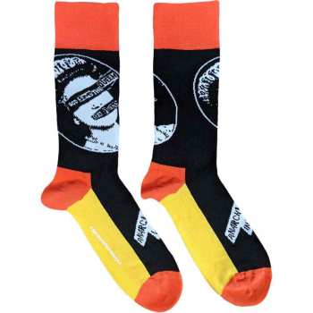 Mercancía Sex Pistols: The Sex Pistols Unisex Ankle Socks: God Save The Queen (black) (uk Size 4 - 7) 36 - 42