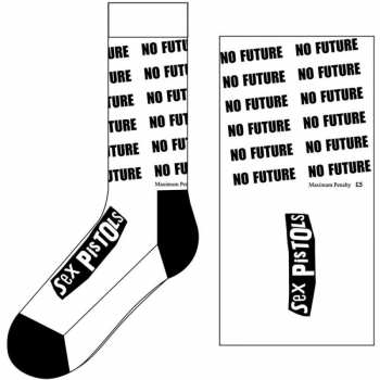 Merch Sex Pistols: Calcetines tobilleros No Future 