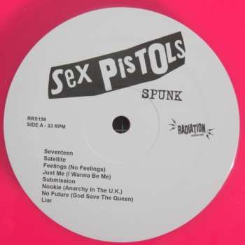 LP Sex Pistols: Spunk - The Demos 1976-1977