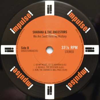 2LP Shabaka And The Ancestors: We Are Sent Here By History