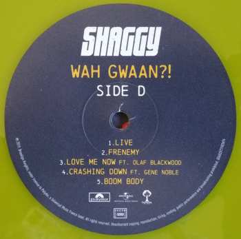 2LP Shaggy: Wah Gwaan?! CLR