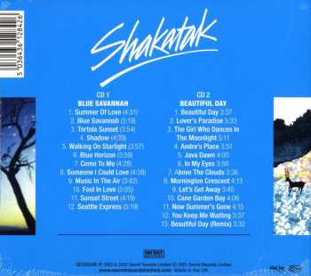 2CD Shakatak: Blue Savannah / Beautiful Day DIGI