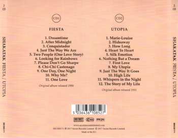 2CD Shakatak: Fiesta / Utopia