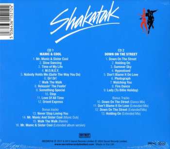 2CD Shakatak: Manic & Cool / Down On The Street