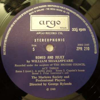 4LP/Caja William Shakespeare: Romeo and Juliet