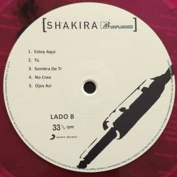 LP Shakira: MTV Unplugged CLR