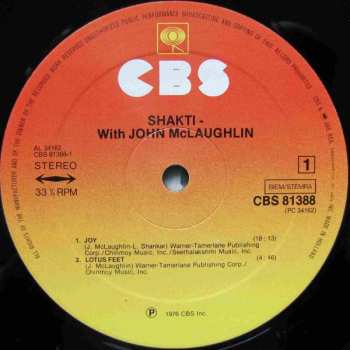 LP Shakti: Shakti With John McLaughlin