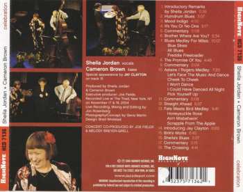 CD Sheila Jordan: Celebration