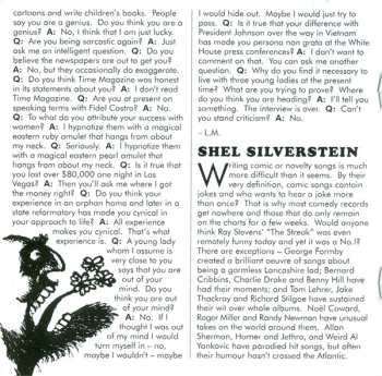 CD Shel Silverstein: "I'm So Good That I Don't Have To Brag!" Shel Silverstein Sings His Songs