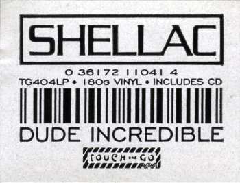 LP/CD Shellac: Dude Incredible