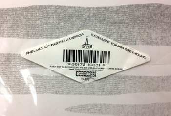 LP Shellac: Excellent Italian Greyhound