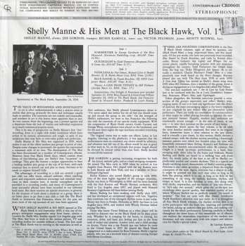LP Shelly Manne & His Men: At The Black Hawk Vol. 1