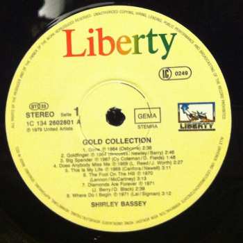 2LP Shirley Bassey: Gold Collection