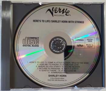 CD Shirley Horn: Here's To Life