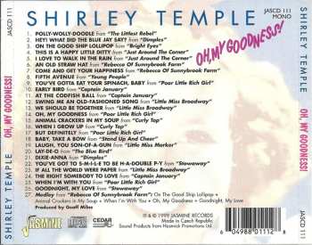 CD Shirley Temple: Oh, My Goodness!