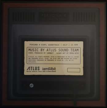 4LP/Caja Shoji Meguro: Persona 4 Vinyl Soundtrack CLR