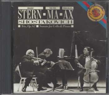 CD Yo-Yo Ma: Trio. Op. 67 • Sonata For Cello & Piano