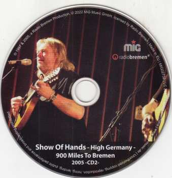 3CD Show Of Hands: High Germany - 900 Miles To Bremen