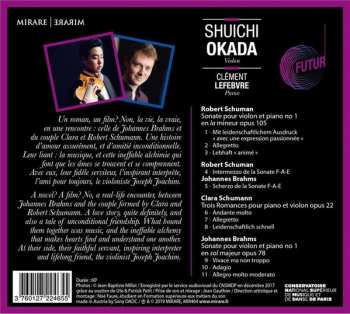 CD Robert Schumann: Johannes Brahms, Robert & Clara Schumann