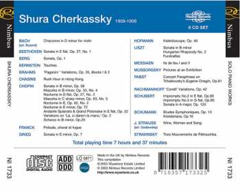 6CD/Caja Shura Cherkassky: 1909-1995