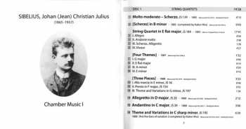 6CD/Caja Jean Sibelius: Chamber Music I