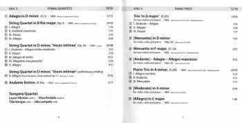 6CD/Caja Jean Sibelius: Chamber Music I