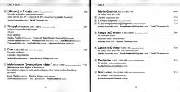 5CD/Caja Jean Sibelius: Chamber Music II