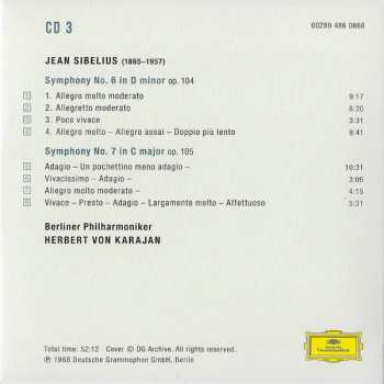 5CD/Caja/Blu-ray Herbert von Karajan: Karajan Sibelius: Complete Recordings On Deutsche Grammophon