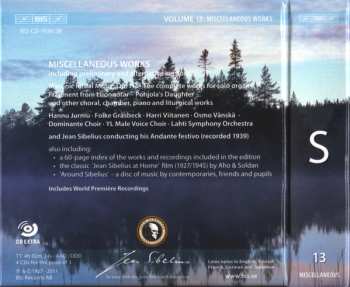 4CD/DVD/Caja Jean Sibelius: Miscellaneous Works