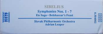 4CD/Caja Jean Sibelius: Symphonies Nos. 1 - 7 / En Saga • Belshazzar's Feast
