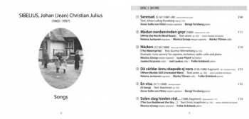 5CD/Caja Jean Sibelius: Songs