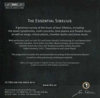 15CD/Caja Jean Sibelius: The Essential Sibelius