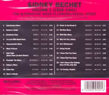 CD Sidney Bechet: Volume 1 1925 -1941 The Alternative Takes In Chronological Order