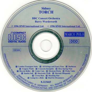 CD Barry Wordsworth: British Light Music • Sidney Torch